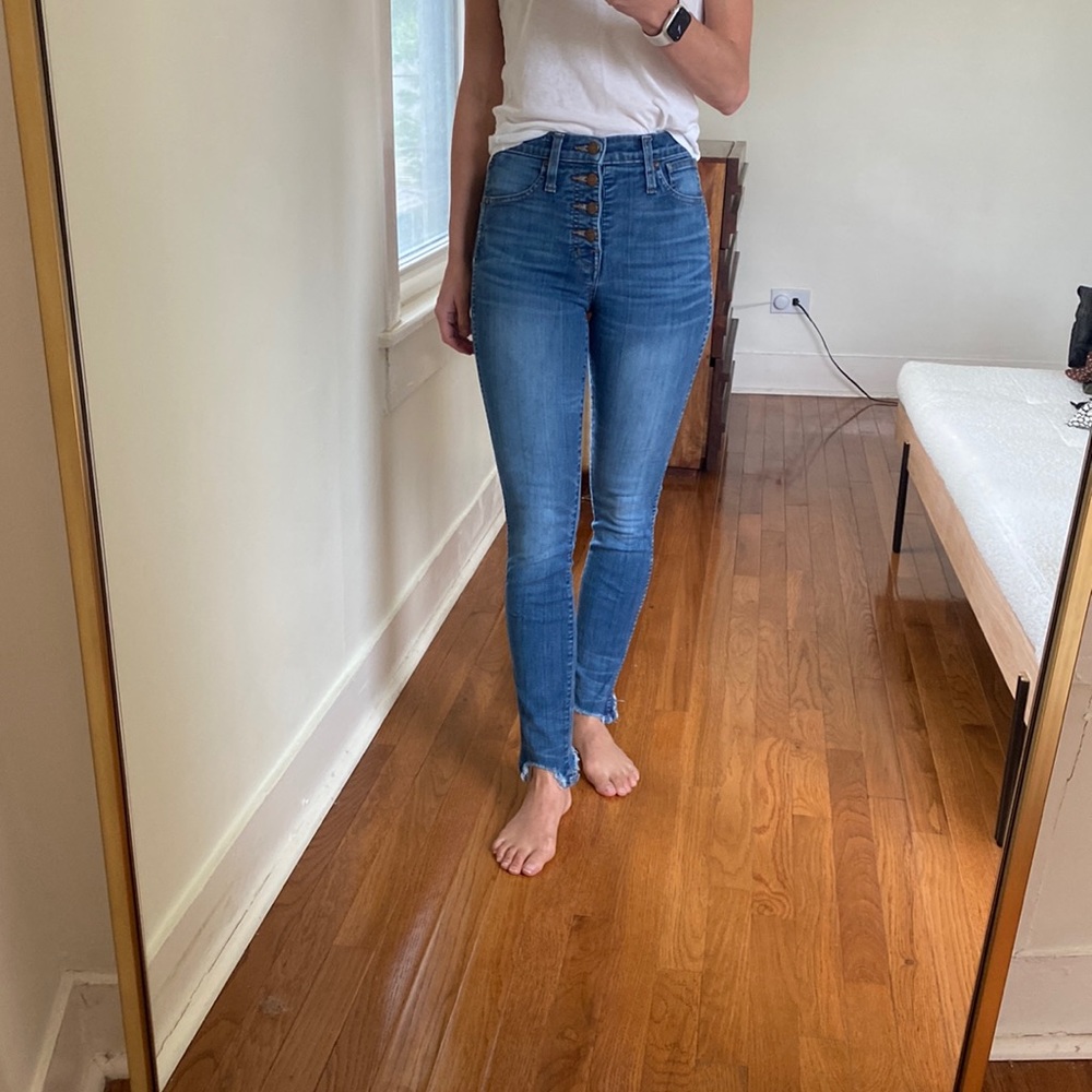 Madewell high-rise skinny denim